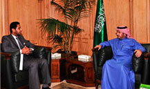 His Excellency the Minister of Health Meets with the Ambassador of Djibouti