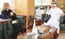 Dr. Khushaim Discusses with the British Deputy Minister of Health How to Reinforce Health Cooperation