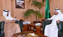 Minister of Health Meets with the Bahraini Ambassador to KSA