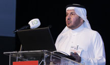د.الربيعة يلقي محاضرة في مؤتمر دبي الدولي السابع للعلوم الطبية
