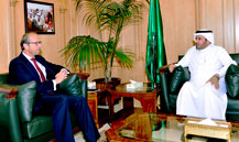 Minister of Health Receives the Dutch Ambassador