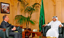 Minister of Health Receives the French Ambassador to the Kingdom