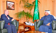 Dr. Al-Rabeeah Receives the Head of the EU Delegation to the Kingdom