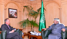 Dr. Al-Rabeeah Meets the French Ambassador to the Kingdom