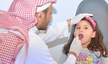 (الصحة) تواصل تقديم محاضراتها التوعوية وخدماتها الصحية لزوار الجنادرية