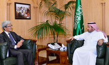 Dr. Al-Rabeeah Meets the Japanese Ambassador