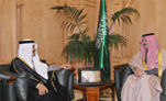 وزير الصحة يلتقي صاحب السمو الملكي الأمير فيصل بن سلمان بمكتبه
