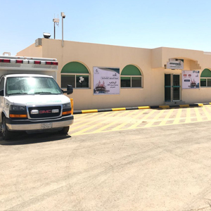 تجهيز المستشفى الموسمي بمنفذ جديدة عرعر