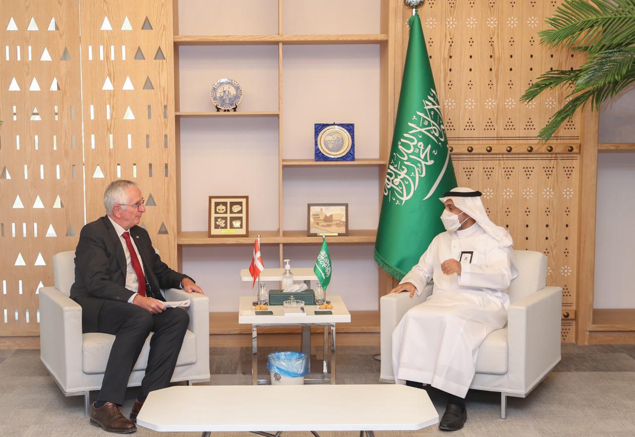 Al-Jalajel Meets Danish​ Ambassador