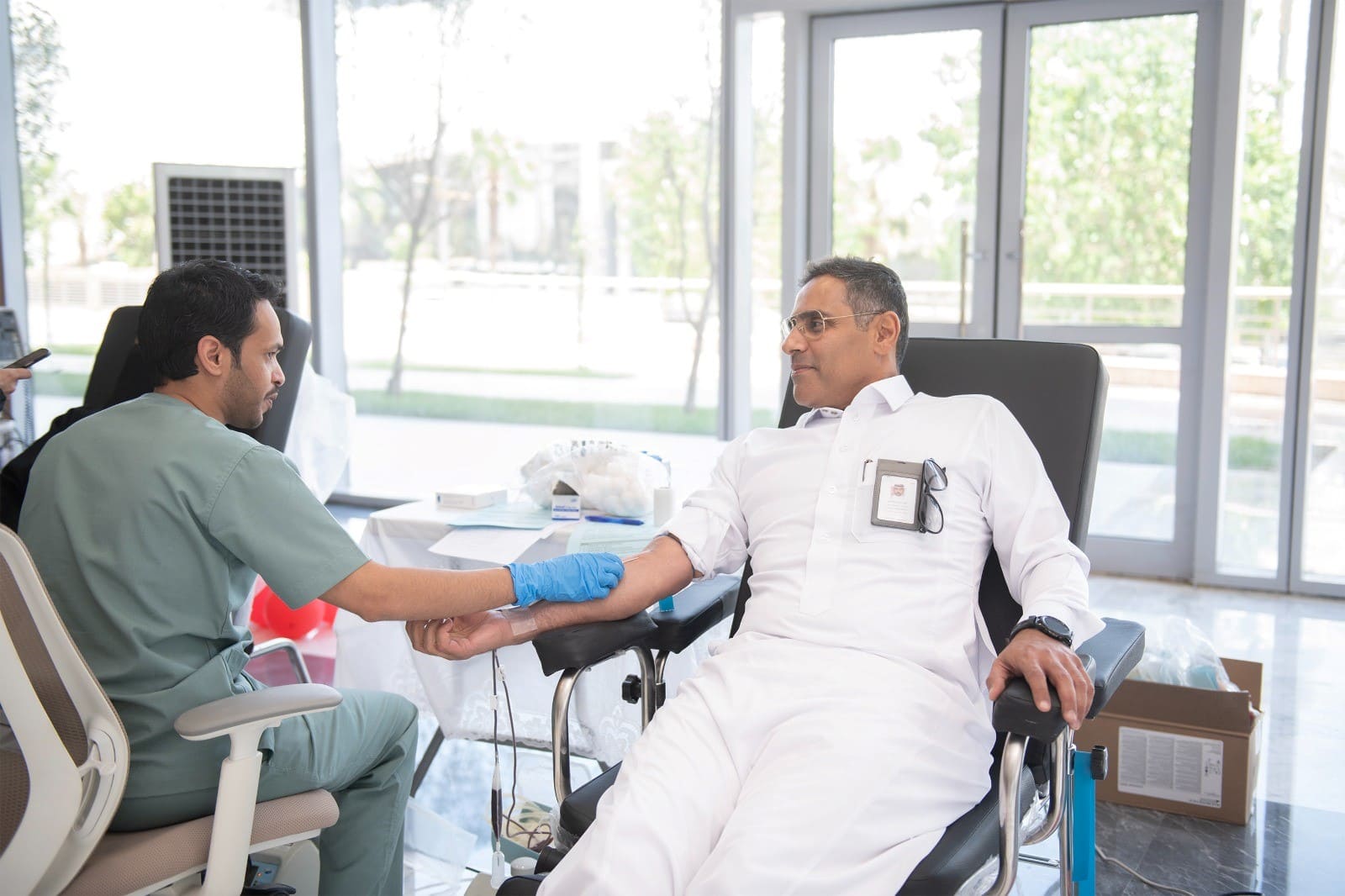 برعاية وزير الصحة إقامة حفل اليوم العالمي للمتبرعين بالدم
