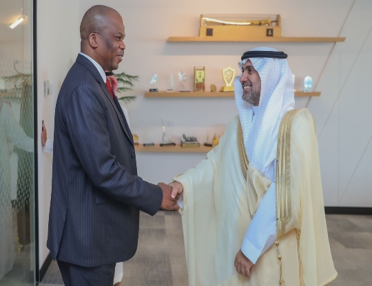 Minister of Health Receives South African Ambassador to Saudi Arabia