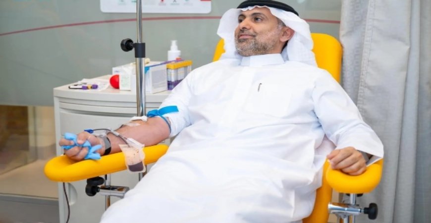 Saudi Health Minister Joins Annual National Blood Donation Campaign