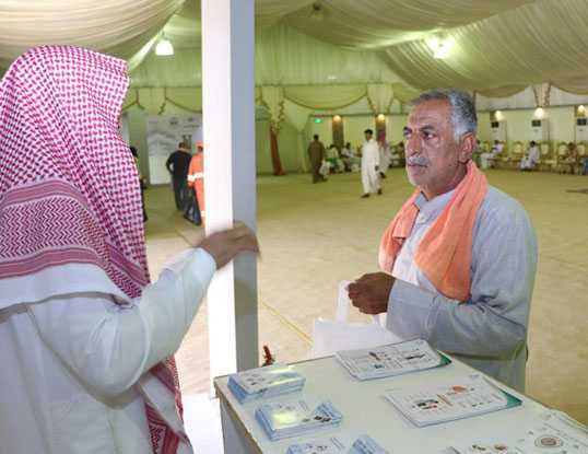 (صحة الشمالية) تسخر طاقاتها لخدمة الحجاج بمنفذ جديدة عرعر