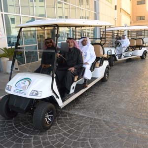 توفير عربات نقل كهربائية للمستفيدين من خدمات مستشفى الملك فهد بالباحة