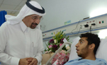 Al-Falih Visits Victims of the Terrorist Attack on Al-Haidariya Mosque in Saihat City