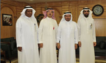 Minister of Health Meets with a Delegation from the Scientific Council for Applied Medical Sciences