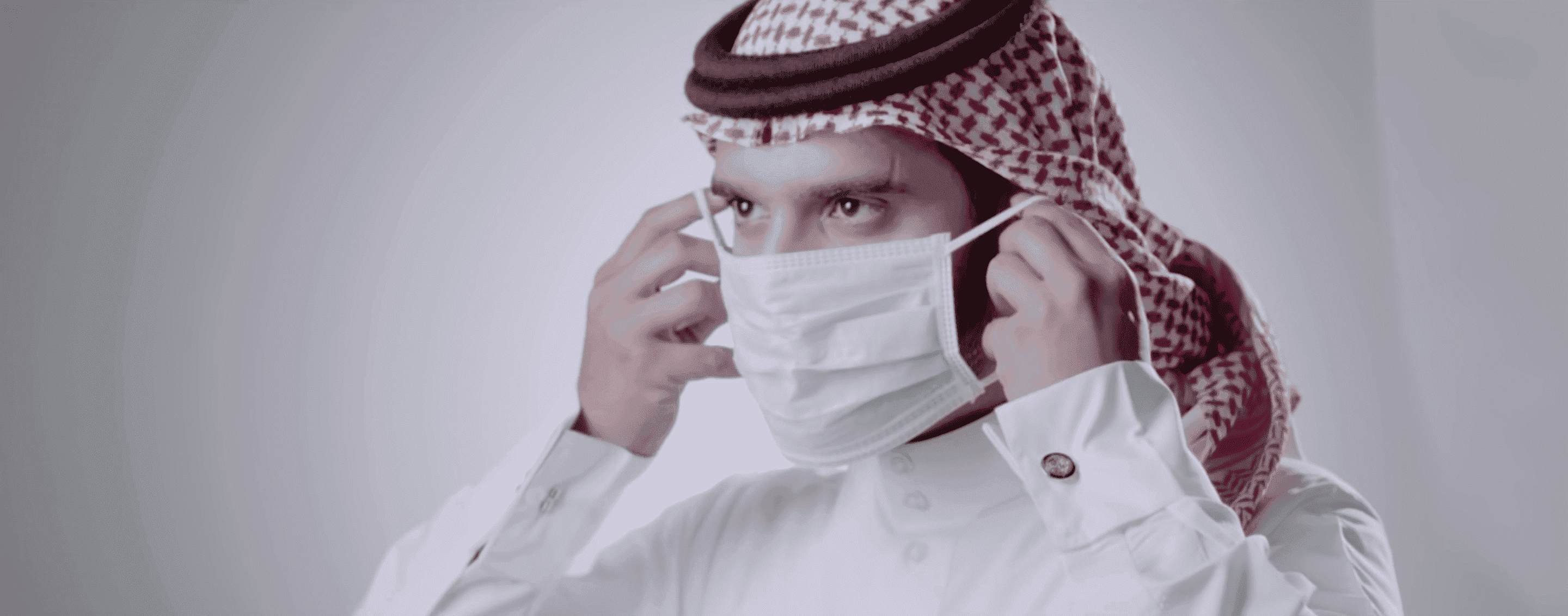 فيديو توعوي ضمن حملة #نقدر_نوقفها على أن الكمامة بمثابة "قناع يحمي الحياة"