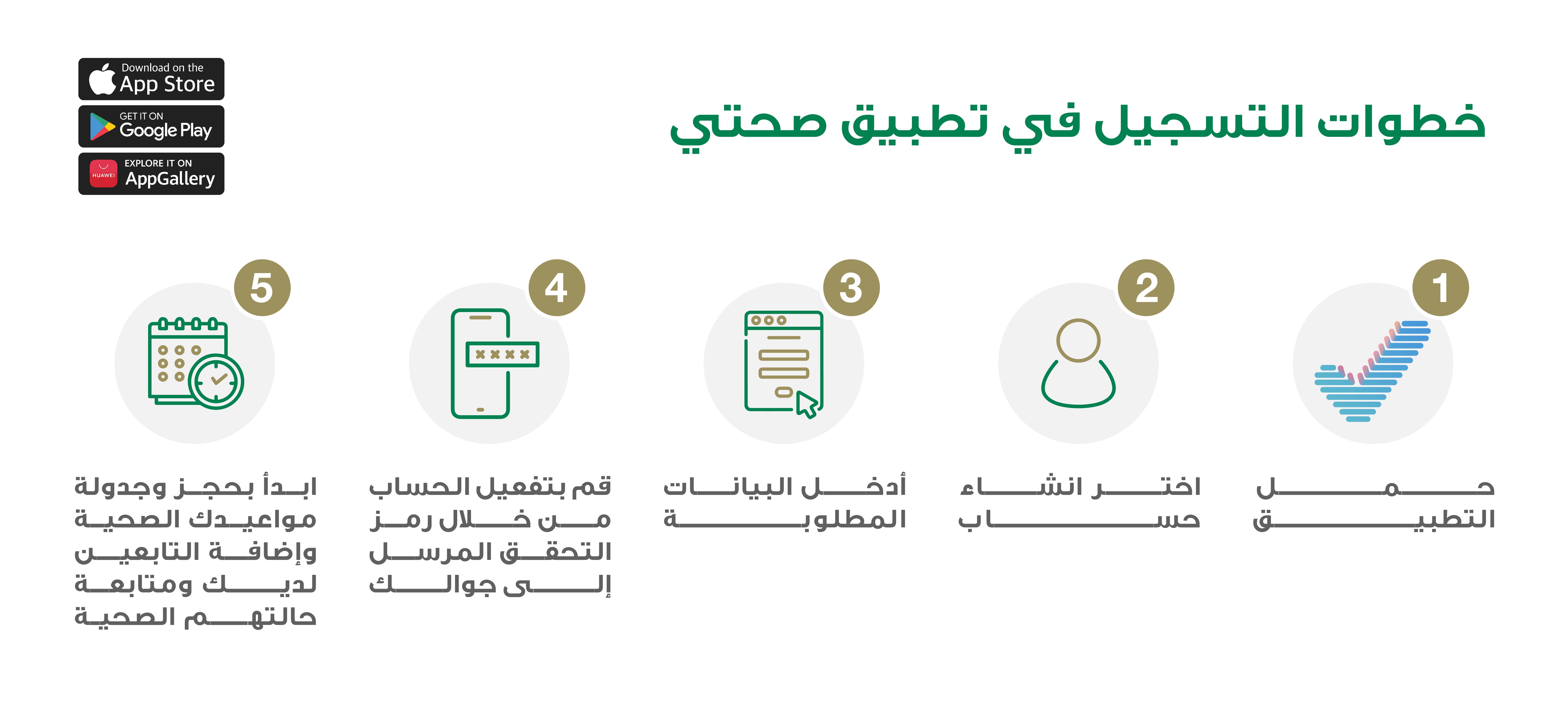 كيف أقوم بالتسجيل في التطبيق