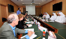 Dr. Khushaim Meets with a Number of American Prominent Journalists