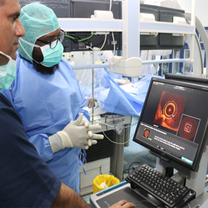 OCT Technique Introduced at Catheter Department of Arar​ Cardiac Center