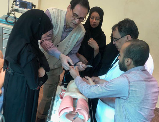 Al-Baha Health Affairs: Training Courses on Surgery, Pediatrics, and Internal Medicine 