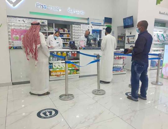  Al-Ahsa: 197 Inspection Tours Conducted to Ensure Observance of COVID-19 Precautions