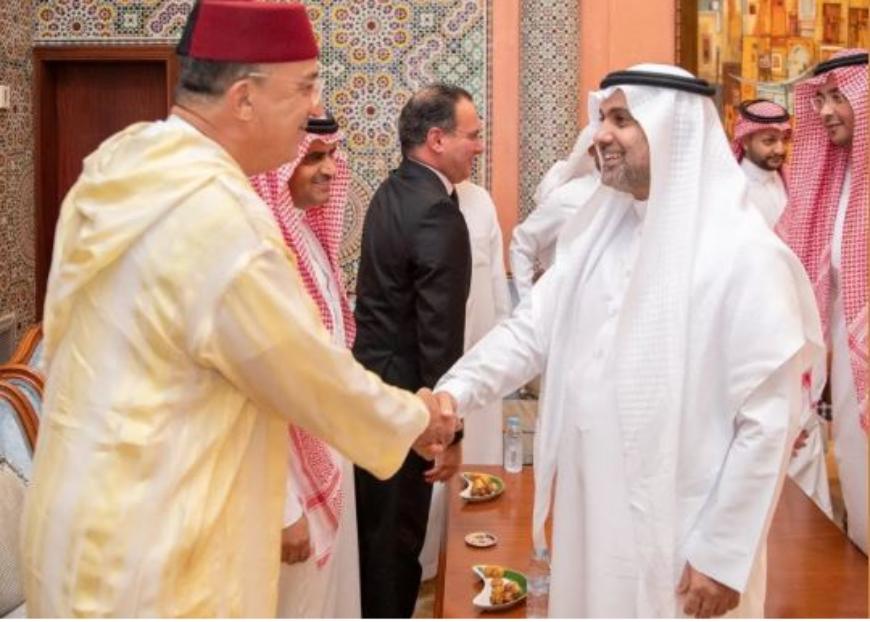 Saudi Minister of Health Visits Saudi Embassy in Morocco